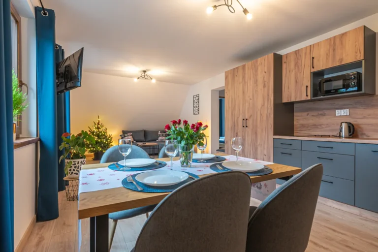 Krzywa8 - apartamenty Wisła - jadalnia