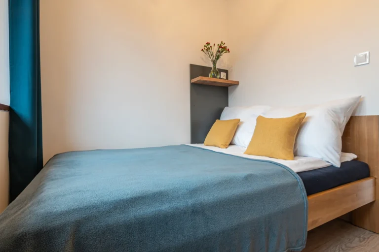 Krzywa8 - apartamenty Wisła - łóżko podwójne